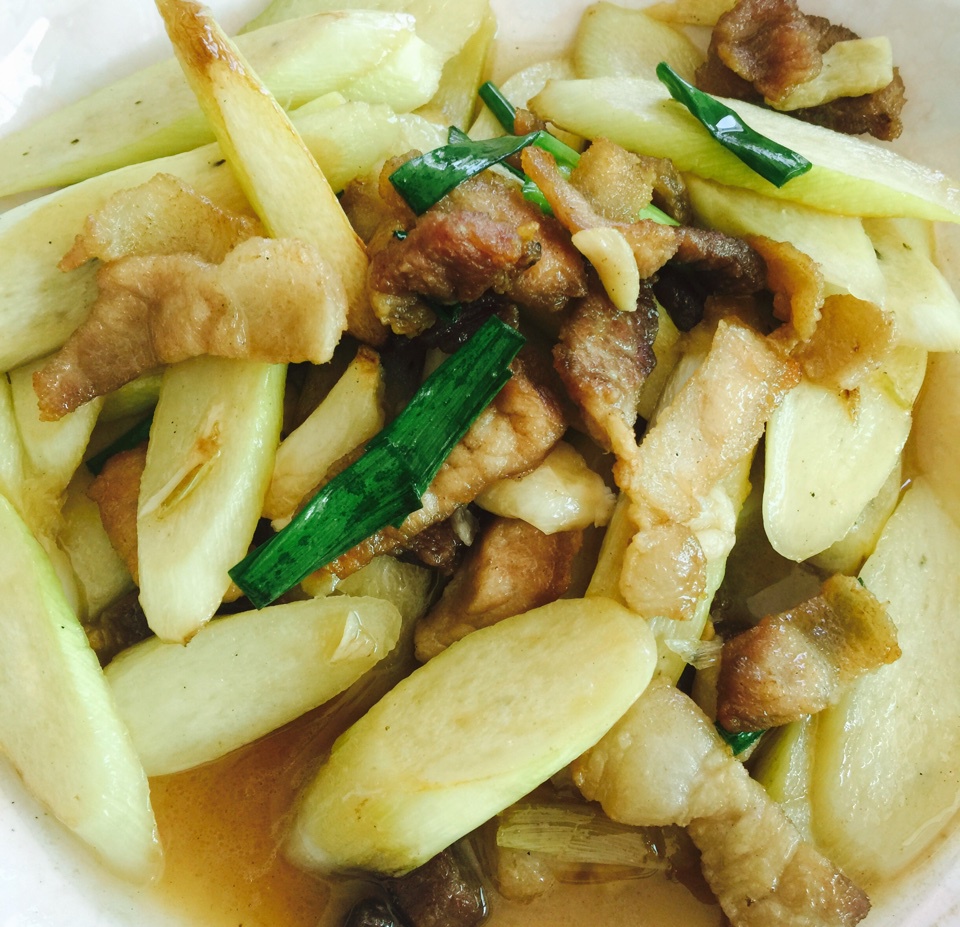 茭白炒肉