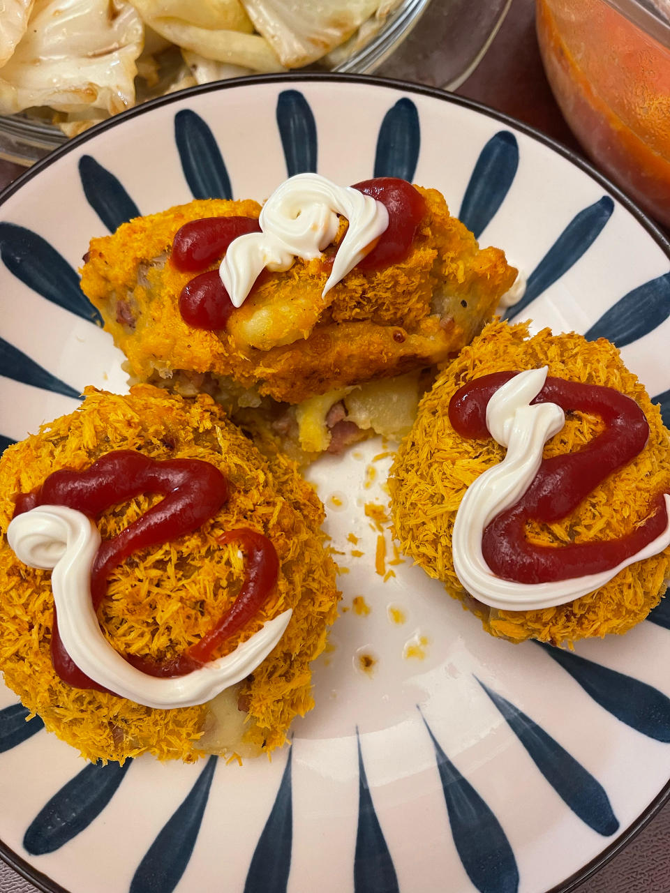 无油免炸❗️爆浆拉丝❗️日式可乐饼