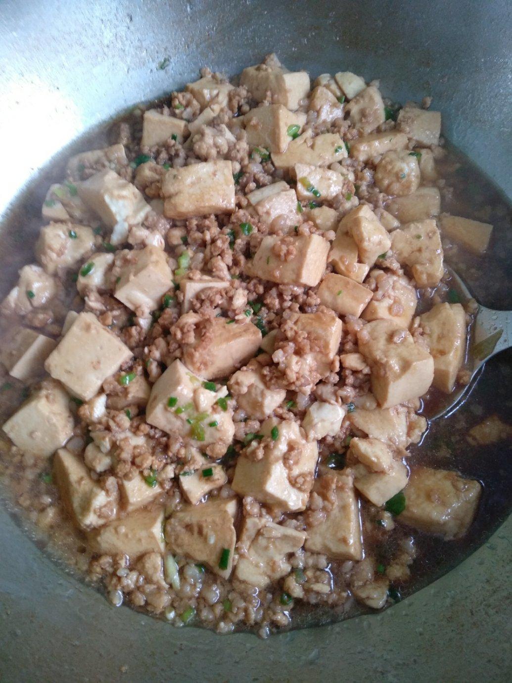 米其林-6做的豆腐肉沫
