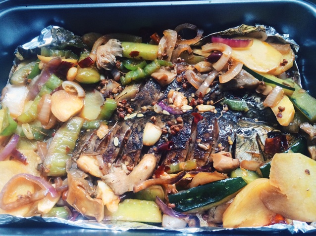 香辣烤鱼-烤箱版