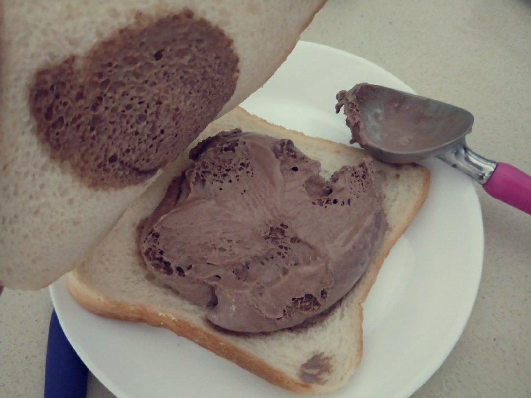 【Ann的留学料理】简单冰激凌土司早餐