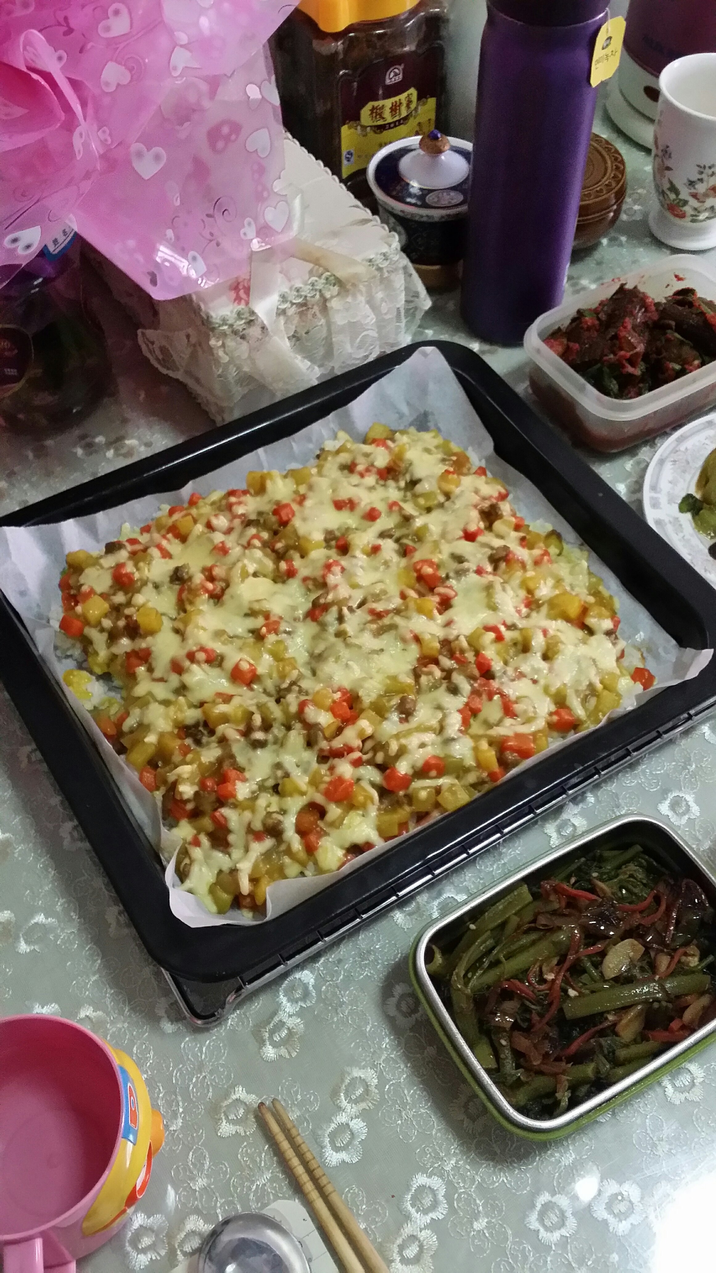 超美味的梅肉咖喱焗饭的做法