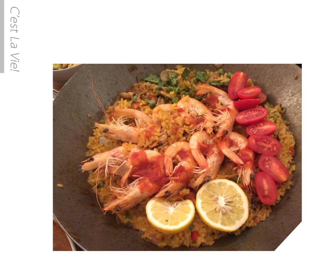 【曼食慢语】Seafood Paella 西班牙海鲜饭