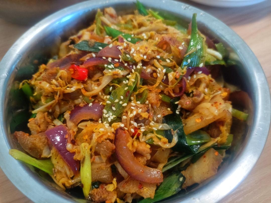 烤五花肉酸菜（平底锅）