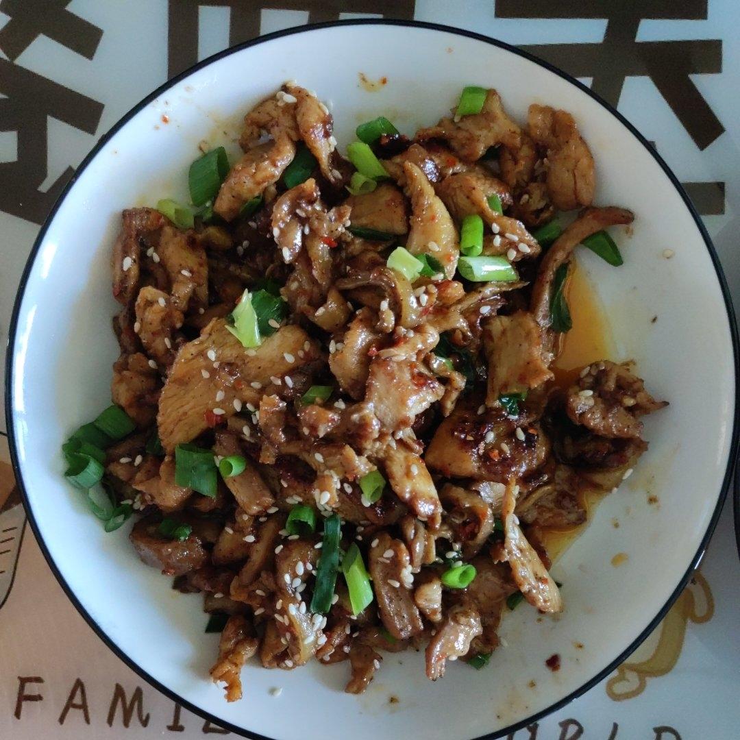 孜然蒜香鸡胸肉