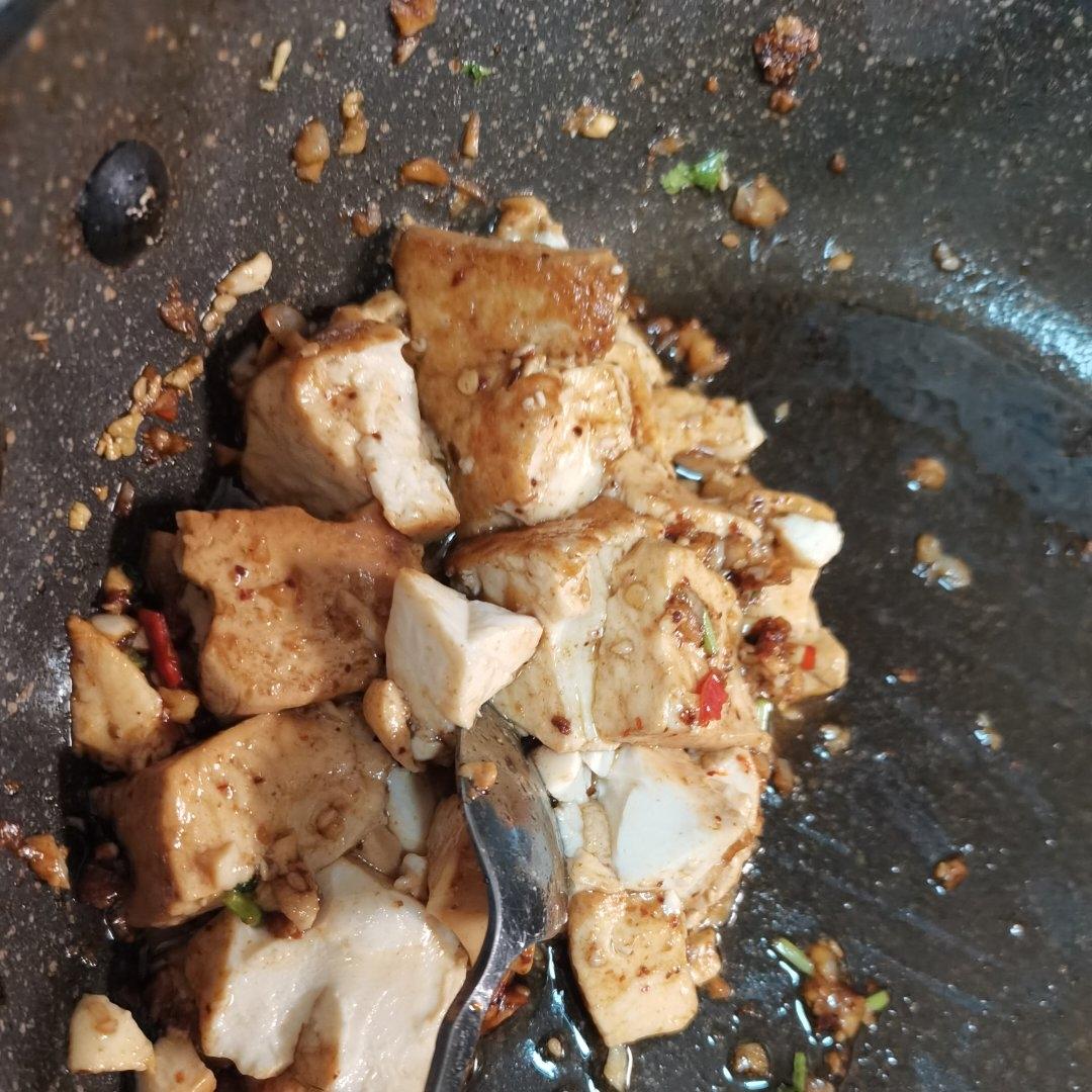 家庭版香煎铁板豆腐