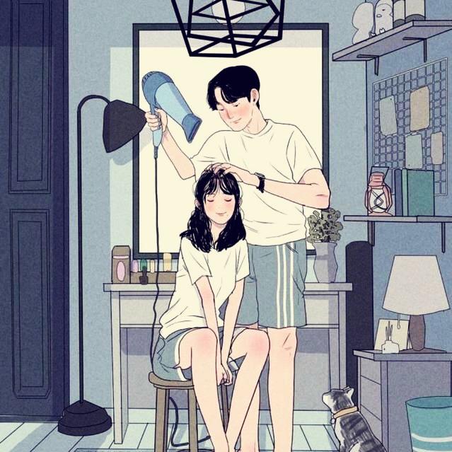 风弄一枝花影