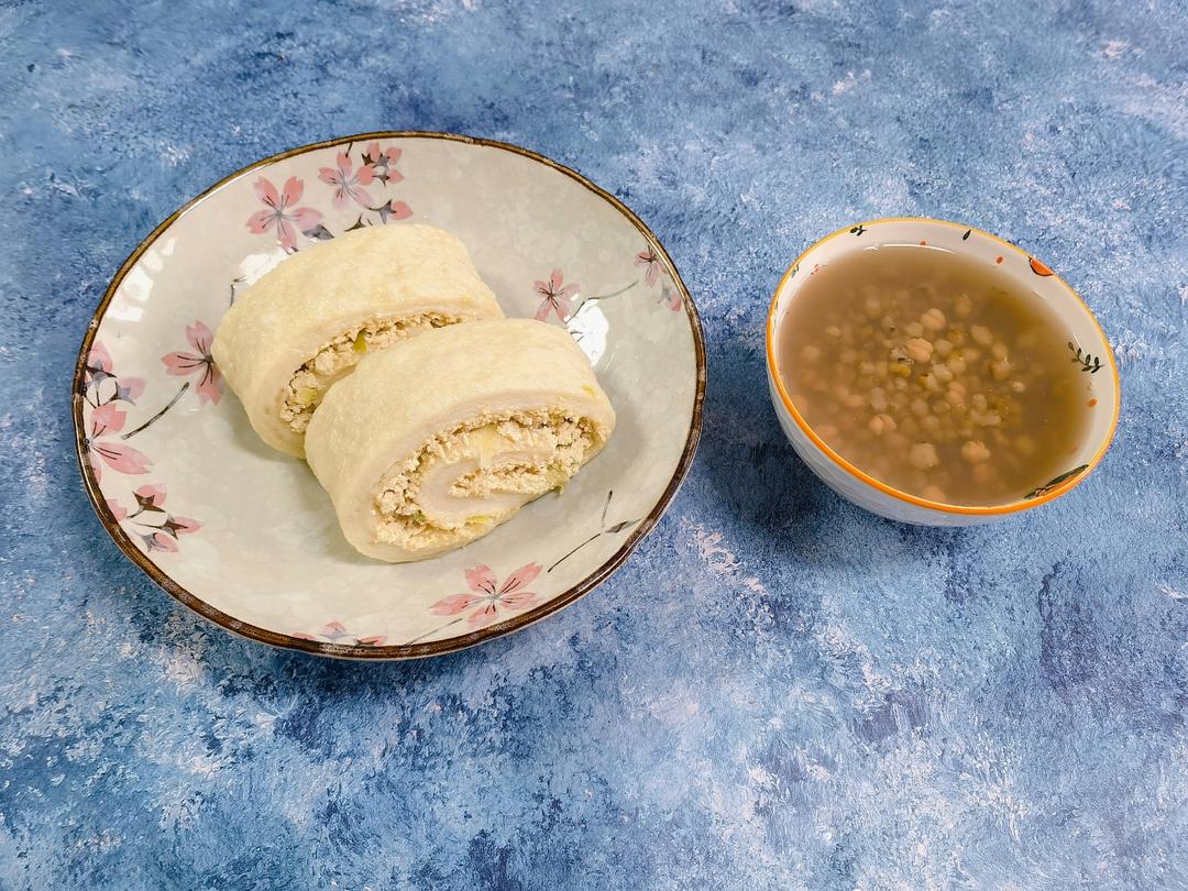 家常豆腐卷 Steamed Tofu Roll