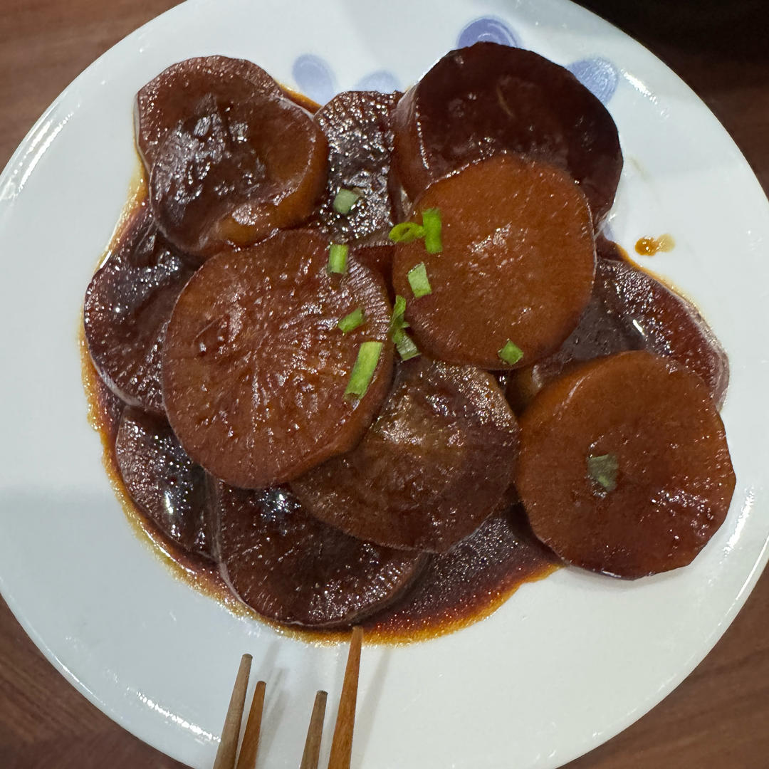鲍汁萝卜煲，冬季温润的鲜甜味道