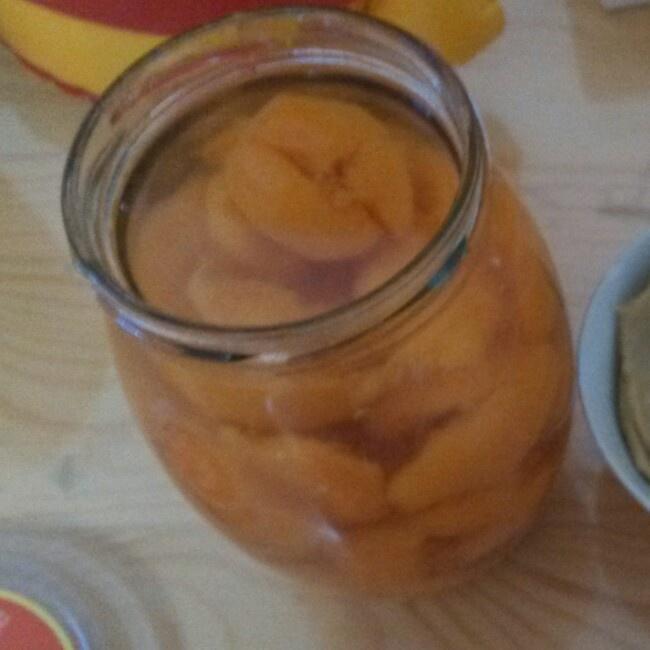 私制黄杏罐头的做法