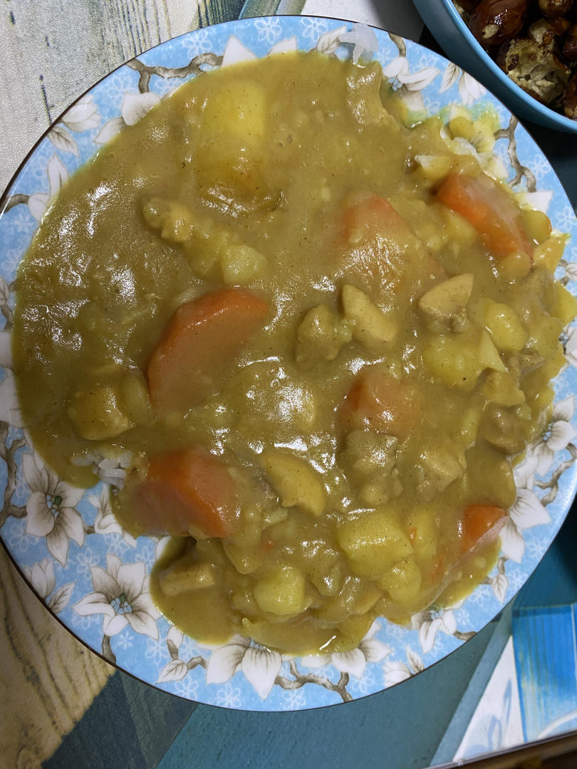 百梦多鸡肉咖喱饭