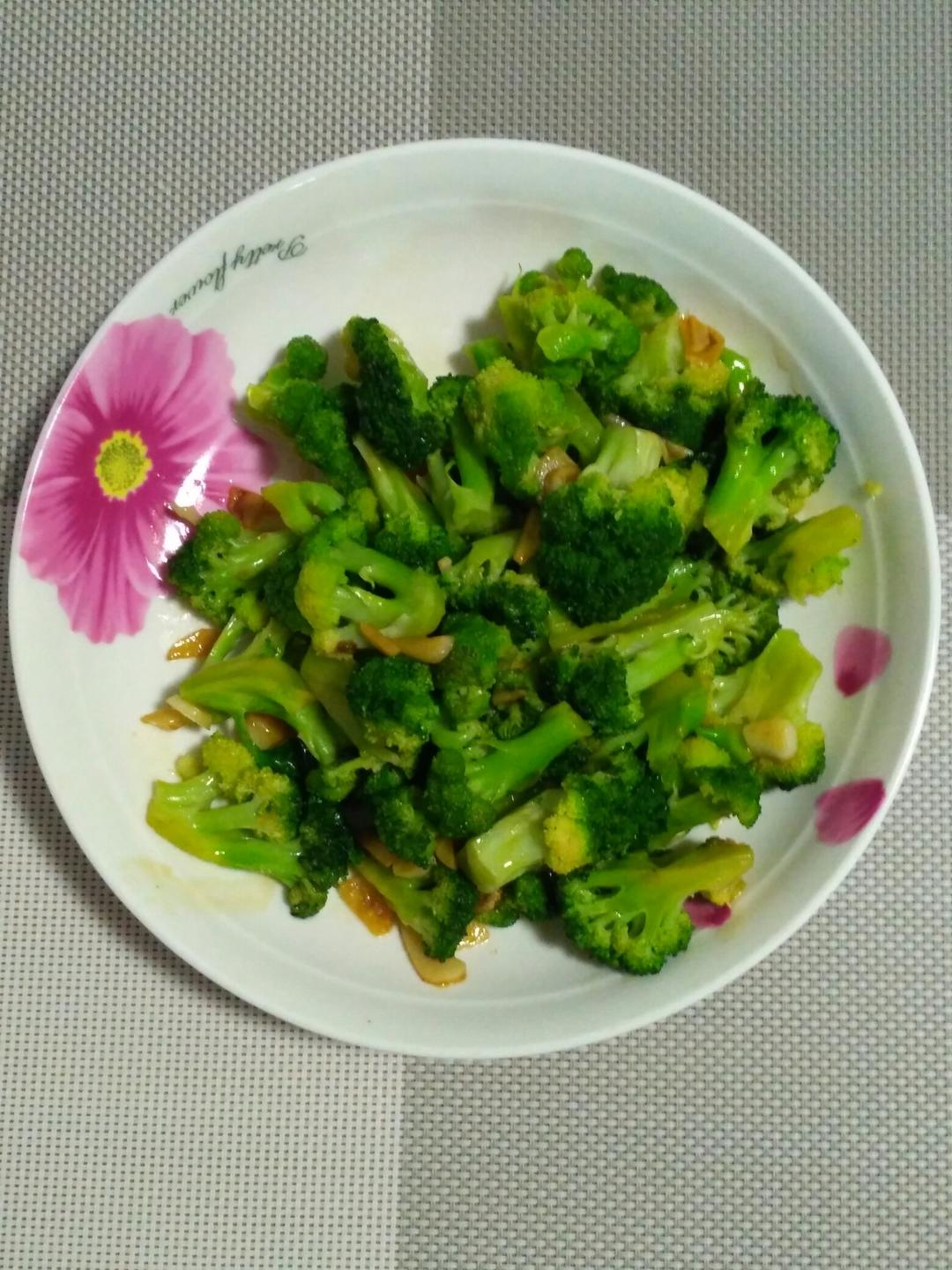 蚝油蒜蓉西兰花