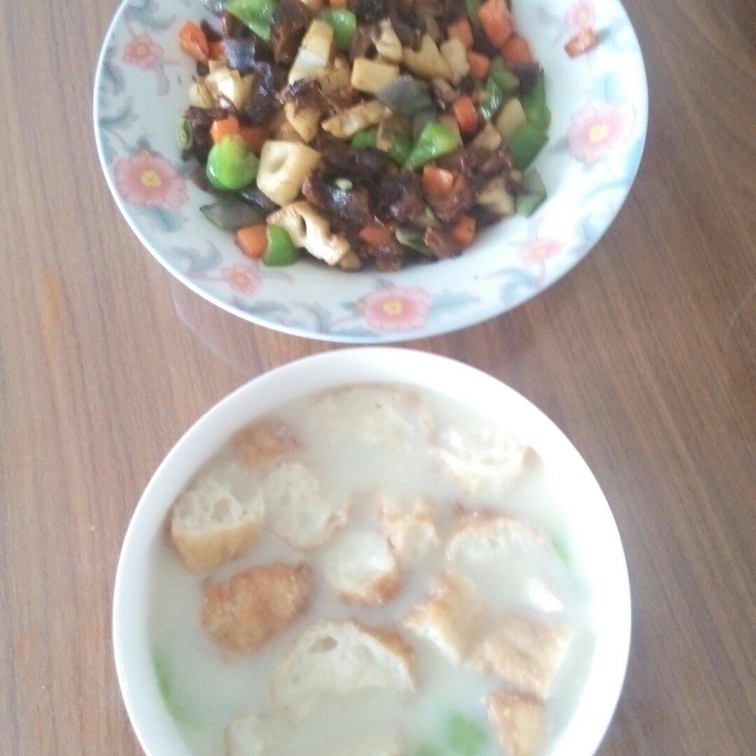 我的天啊，油条还可以这样吃！• 圆满素食（附放心油条做法）