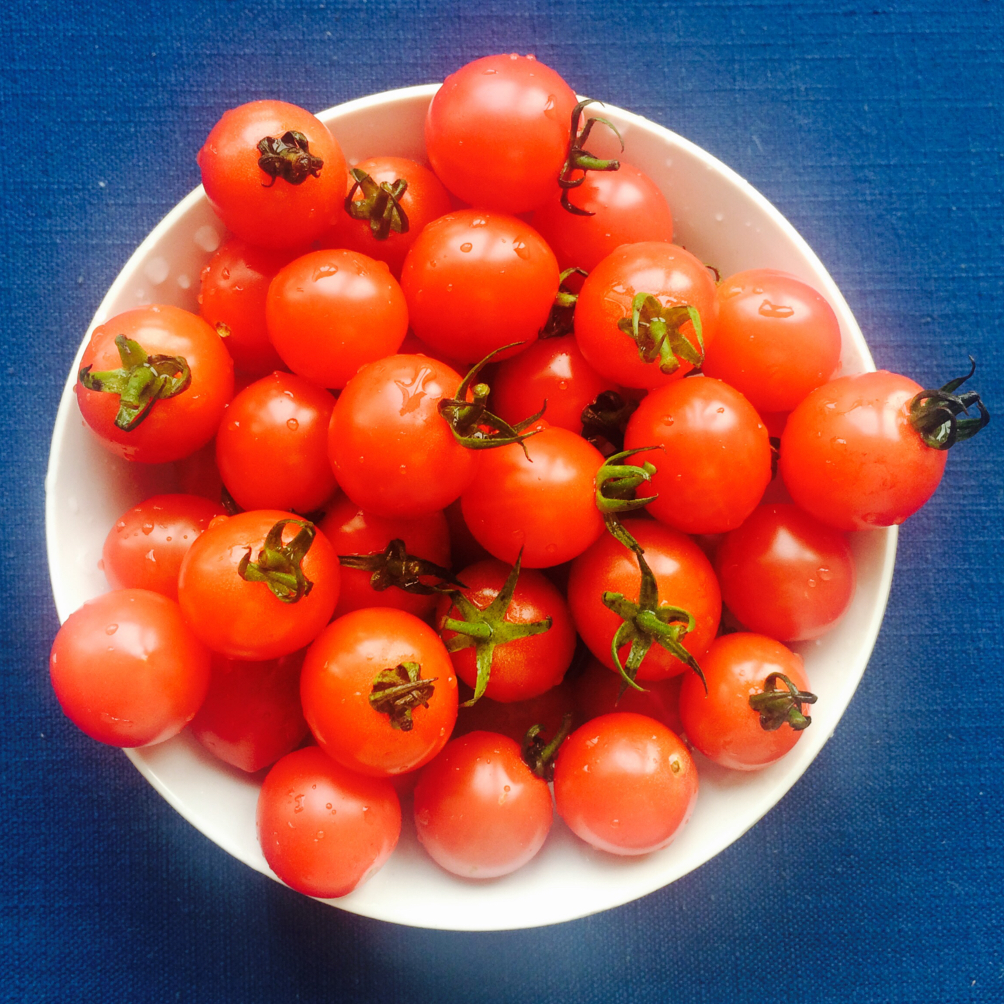 偶然的旅行做的圣女果摆盘