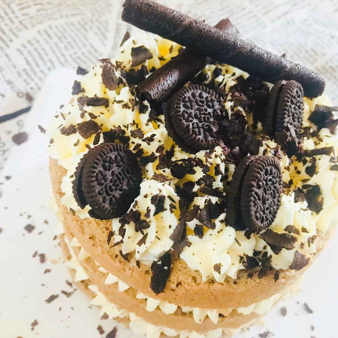 6寸原味戚风蛋糕