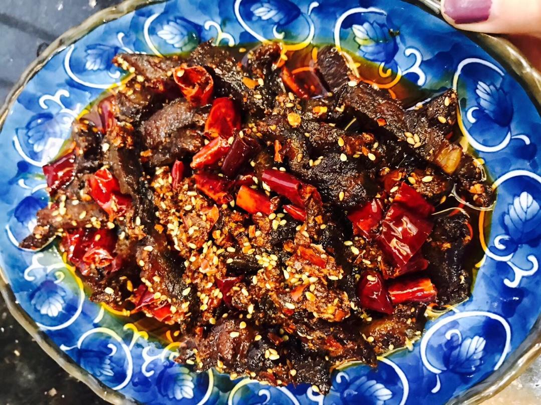 麻辣牛肉干
