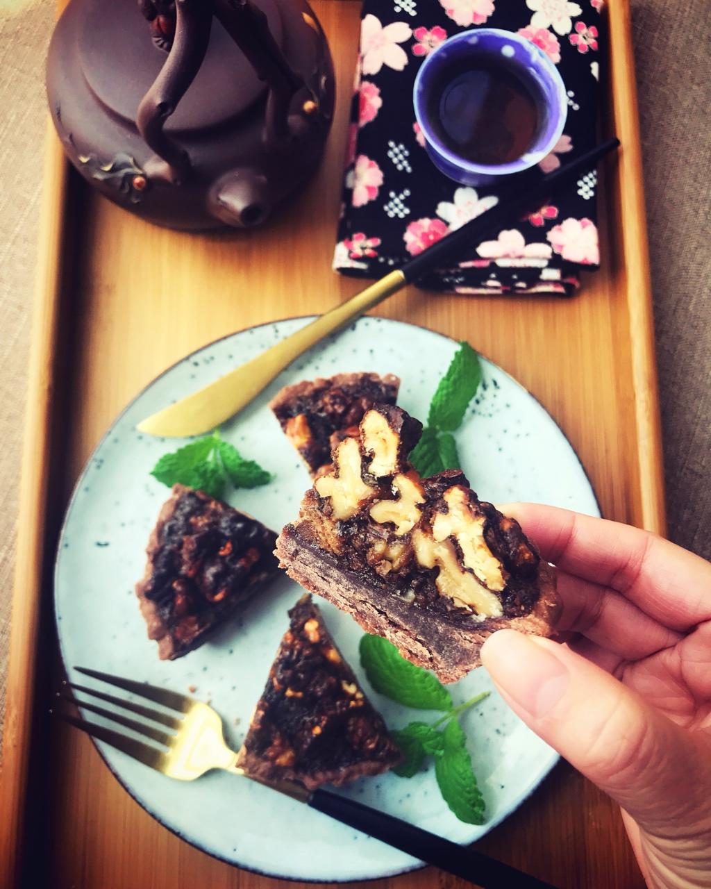 核桃杏仁派（香酥版）