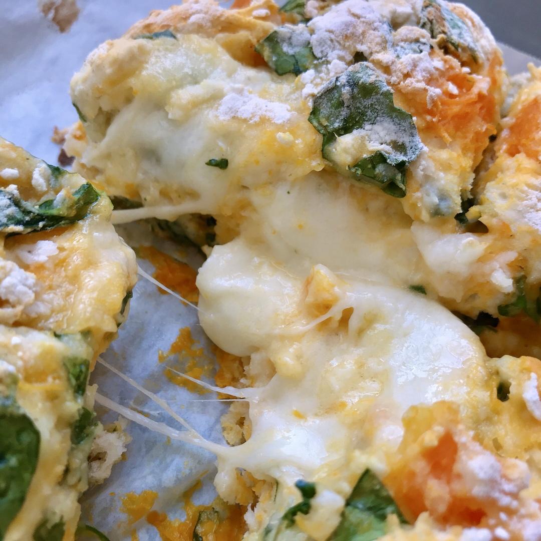 菠菜南瓜奶酪丹波面包丨健康·烘焙