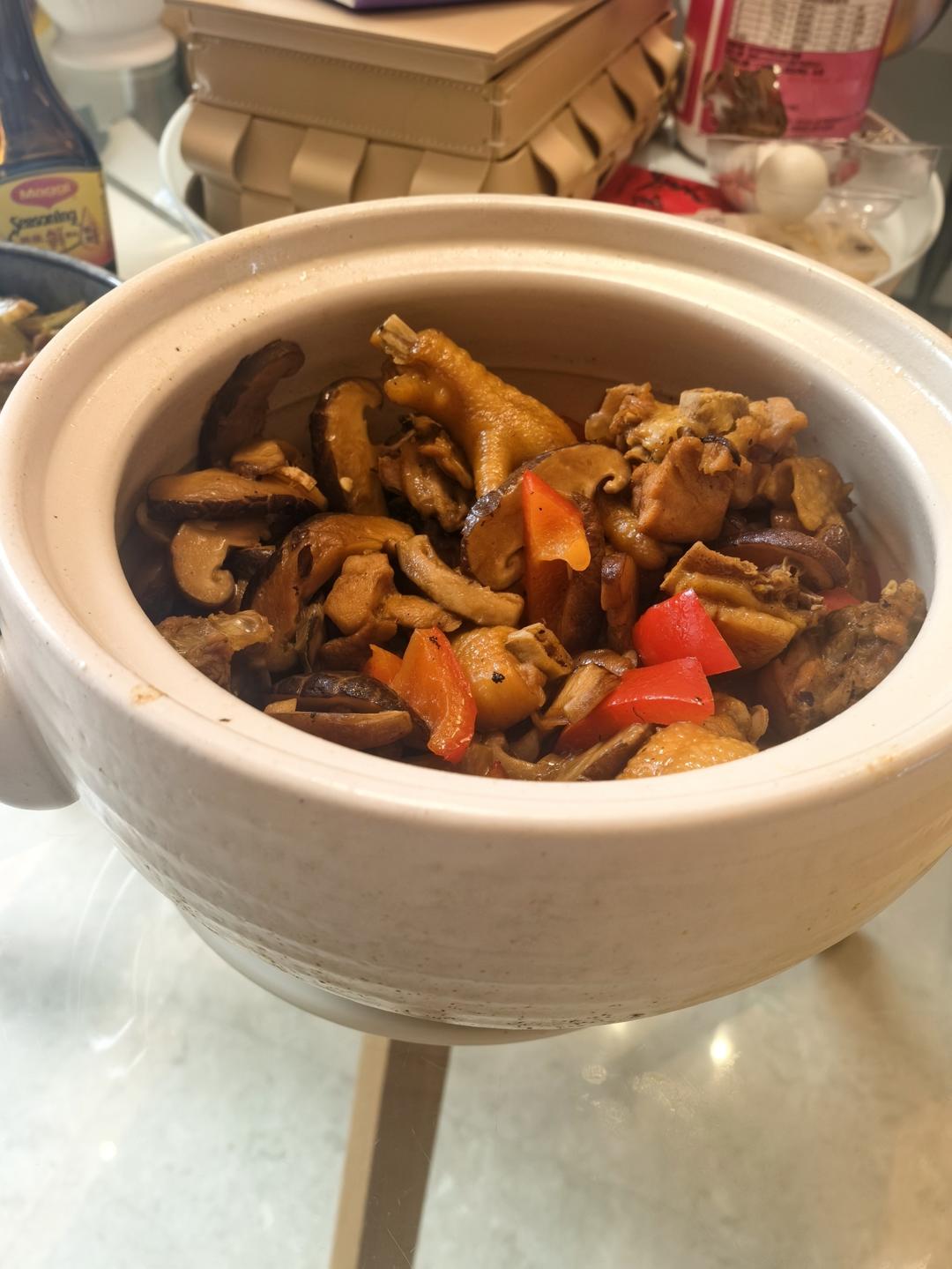 香菇滑鸡