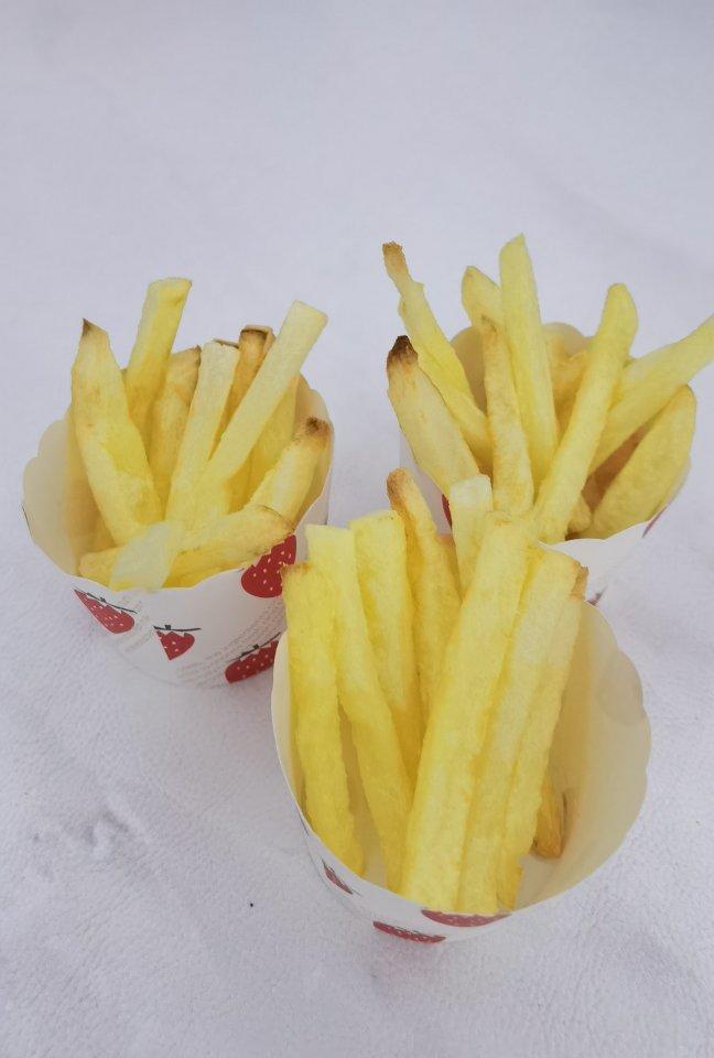 空气炸锅薯条&不用速冻版&超快手 现做现吃