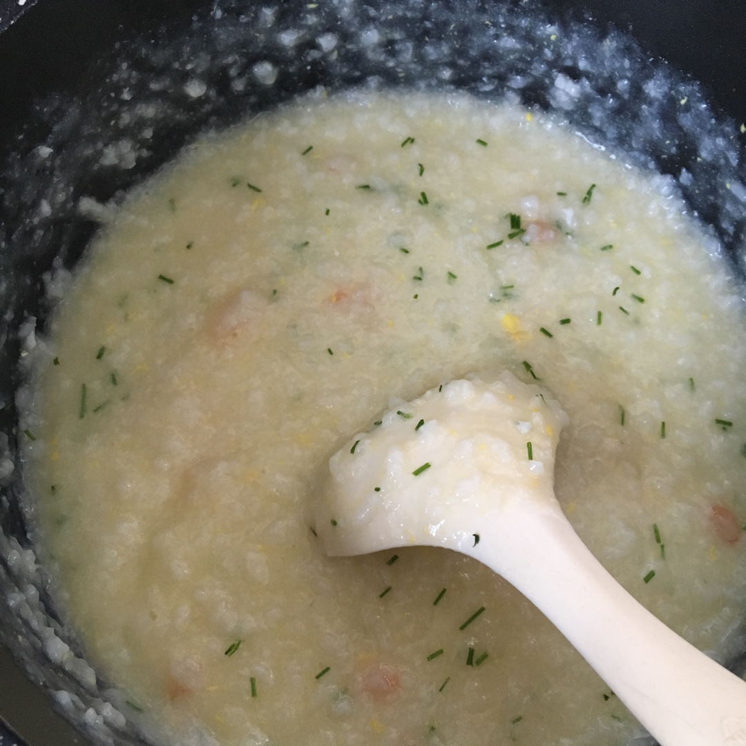 手机用户7173_98h3做的虾仁滑蛋粥