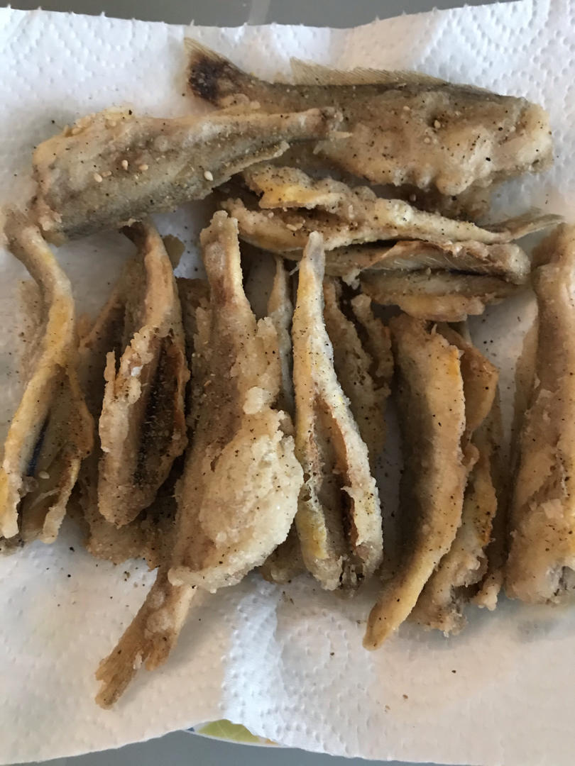 不用吐刺的酥炸小黄鱼