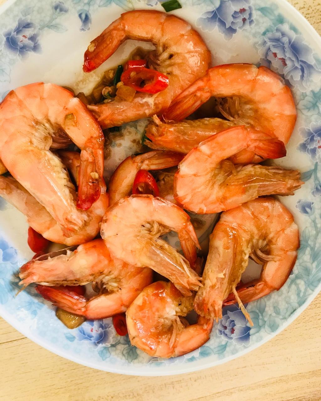 红烧基围虾