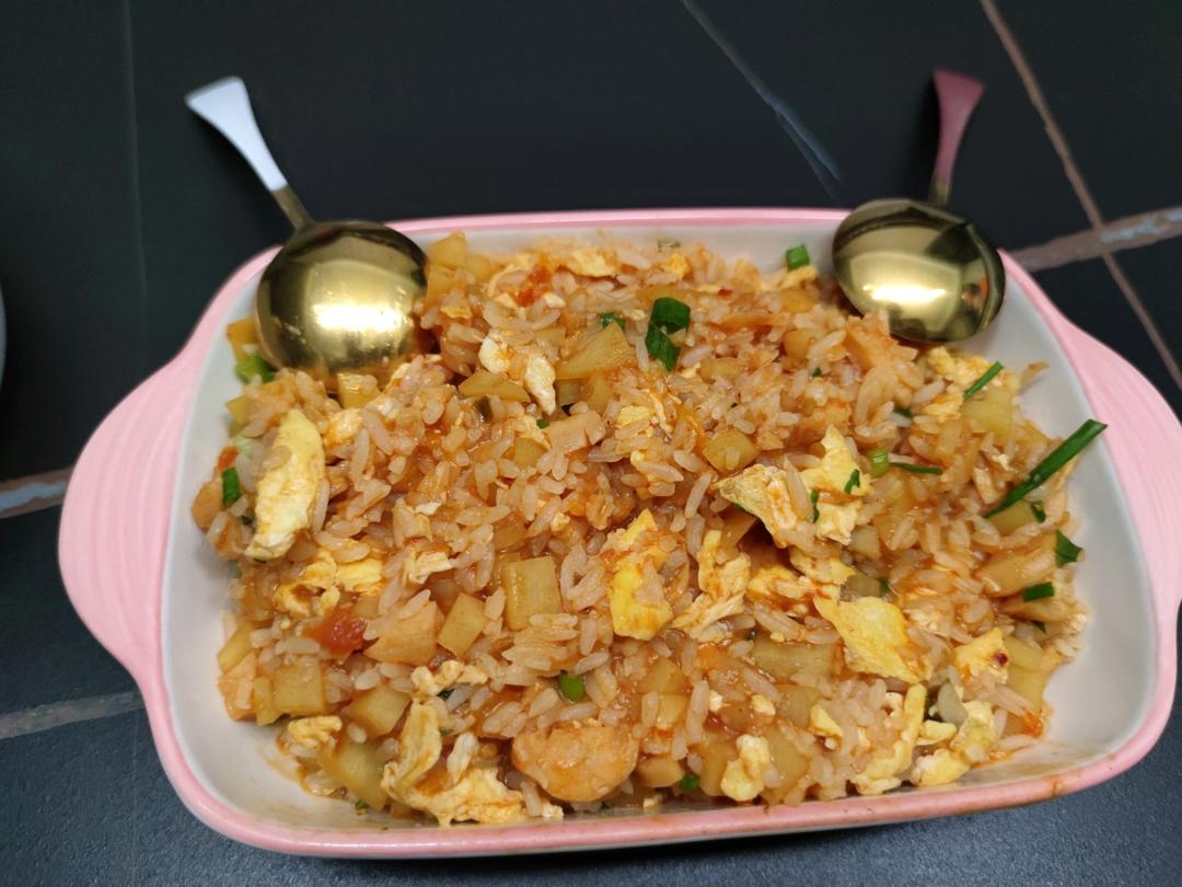 超级简单的西红柿烩饭
