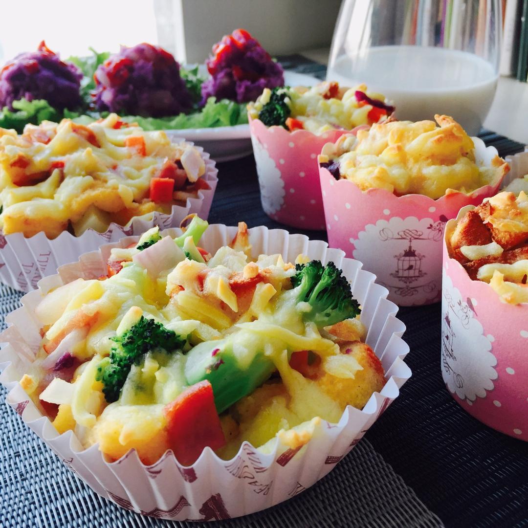 咸味早餐面包马芬 Breakfast Muffin