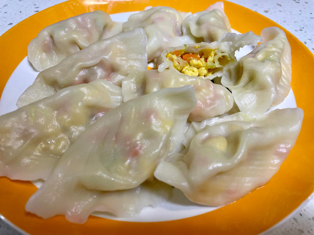 素饺子的极致美味 西葫芦鸡蛋饺子