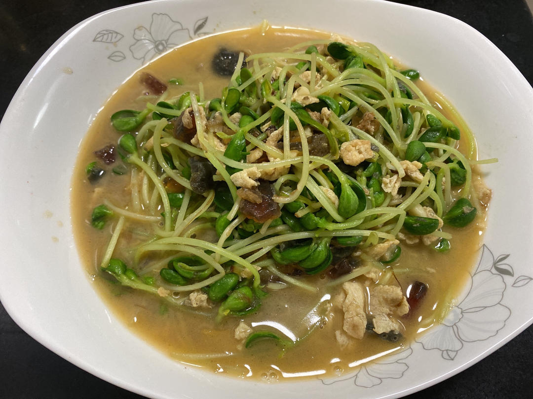 上汤豆苗