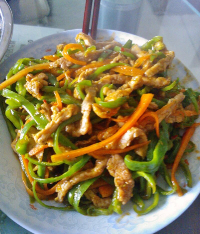 青椒肉丝