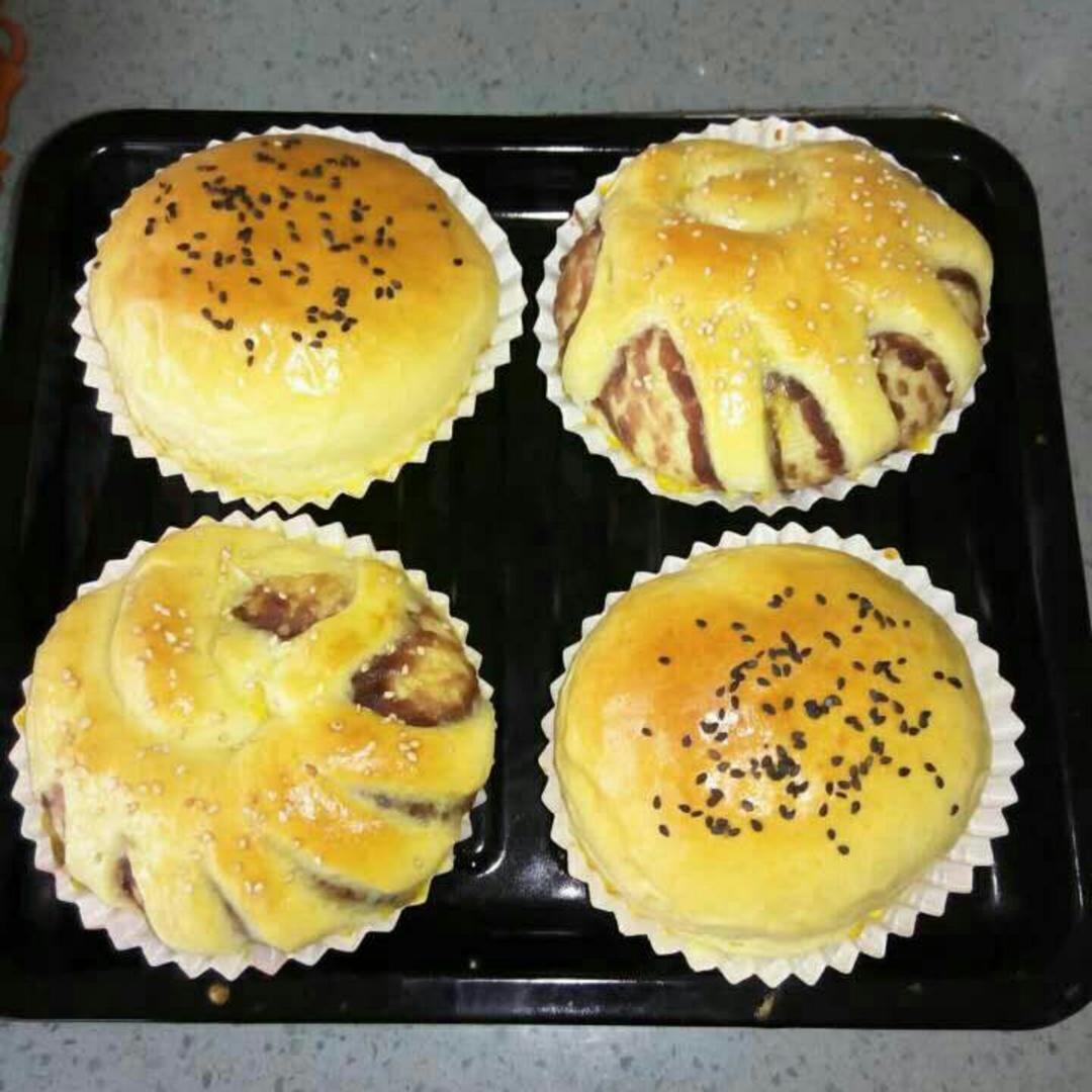家庭版豆沙包