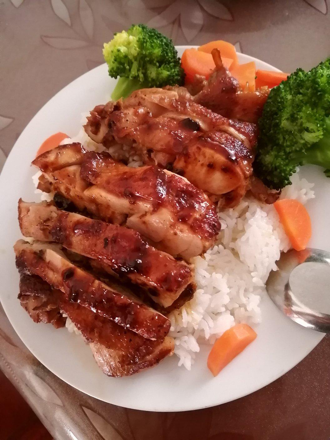 照烧鸡腿饭 （配照烧汁做法）