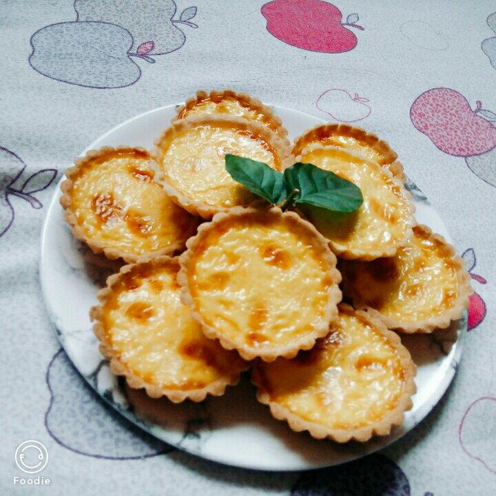 【视频食谱】不用开酥的曲奇蛋挞