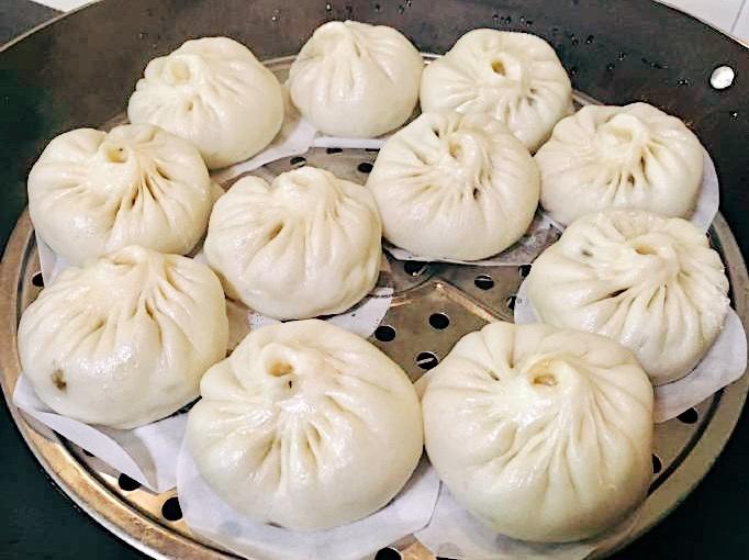 鲜肉大葱肉包（教你水打馅）