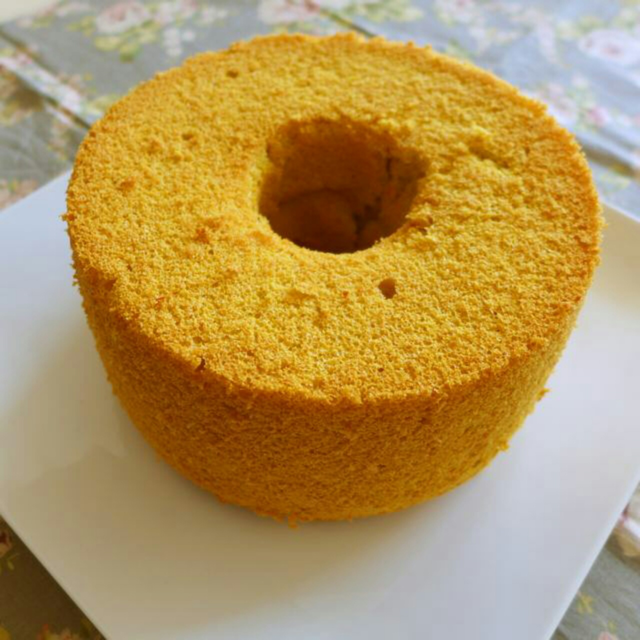 低糖少油的南瓜戚风