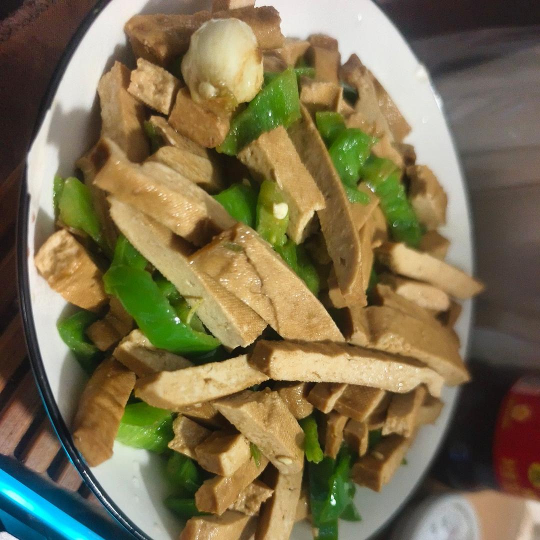 香干炒青椒