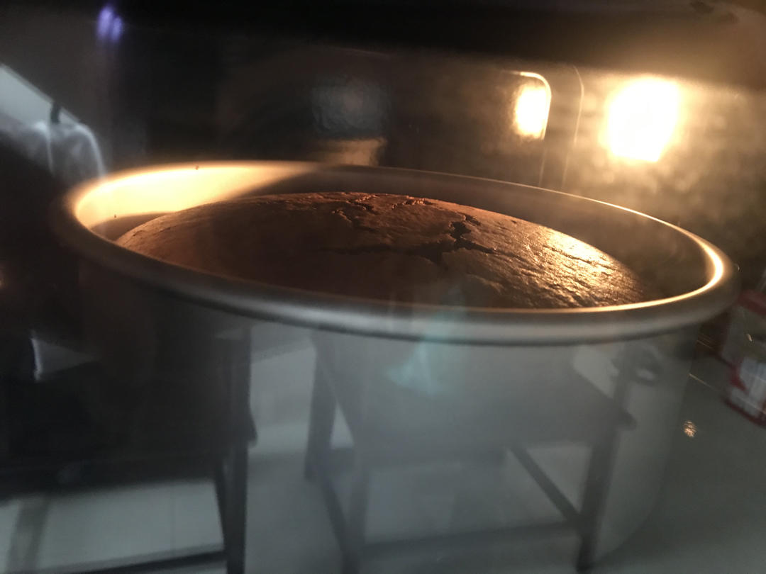 可可戚风蛋糕～8寸～百分百成功