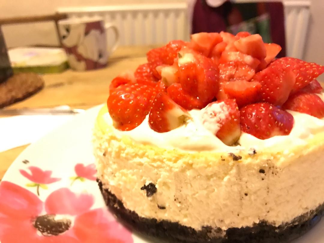 芝士蛋糕生日蛋糕版