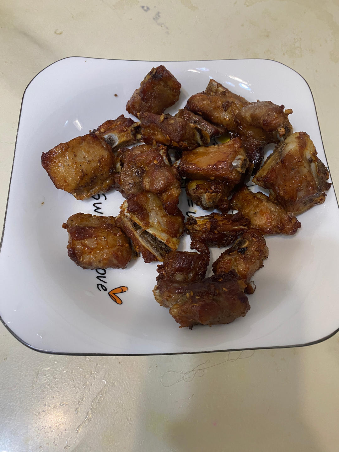 蒜香椒盐排骨