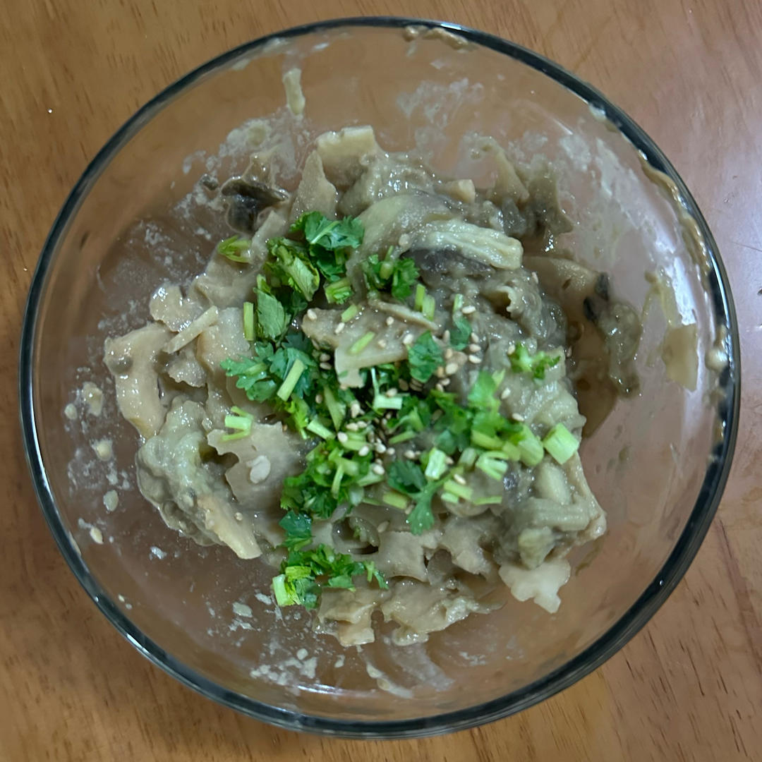 老北京凉拌茄子（麻酱茄泥）