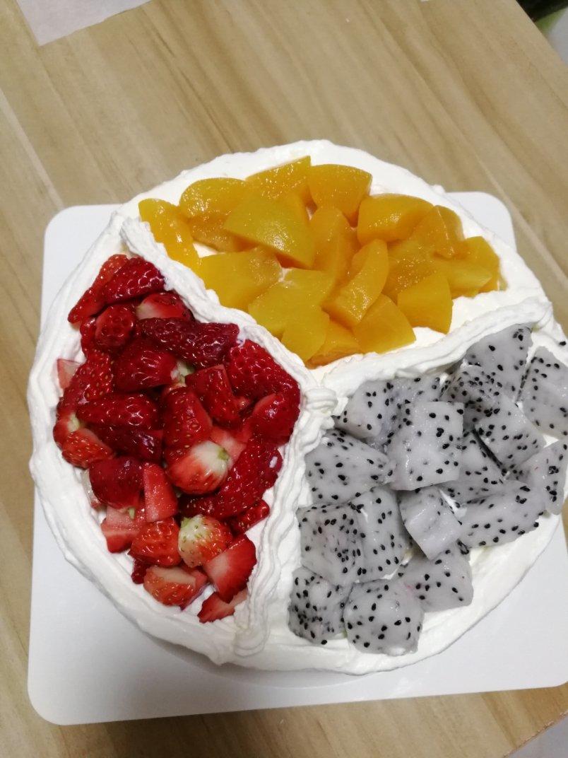 8寸水果生日蛋糕