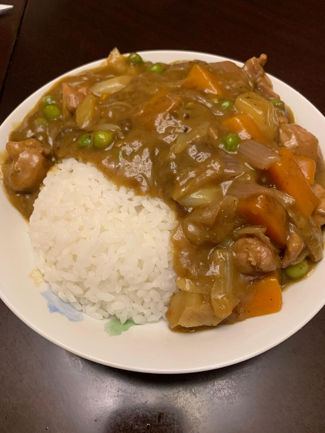 咖喱鸡肉饭