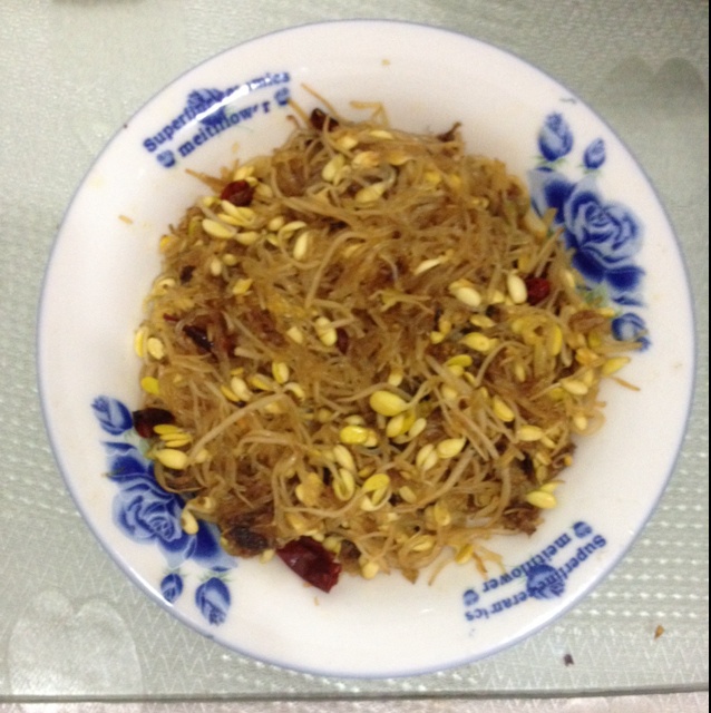 干煸黄豆芽