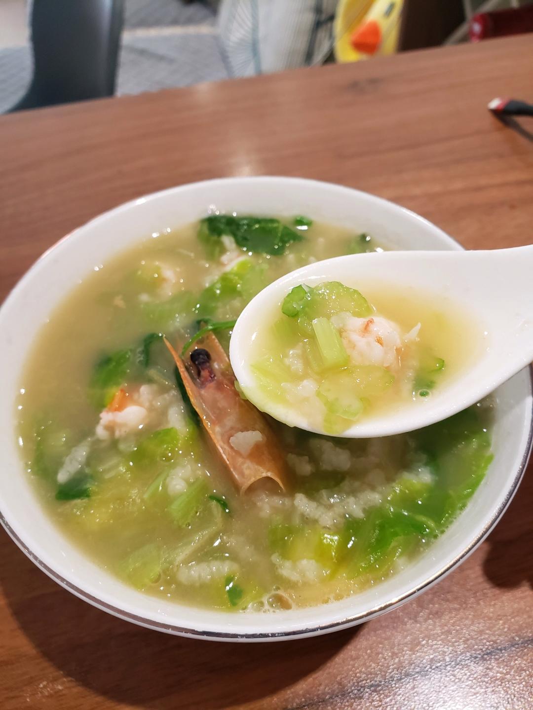 鲜虾粥