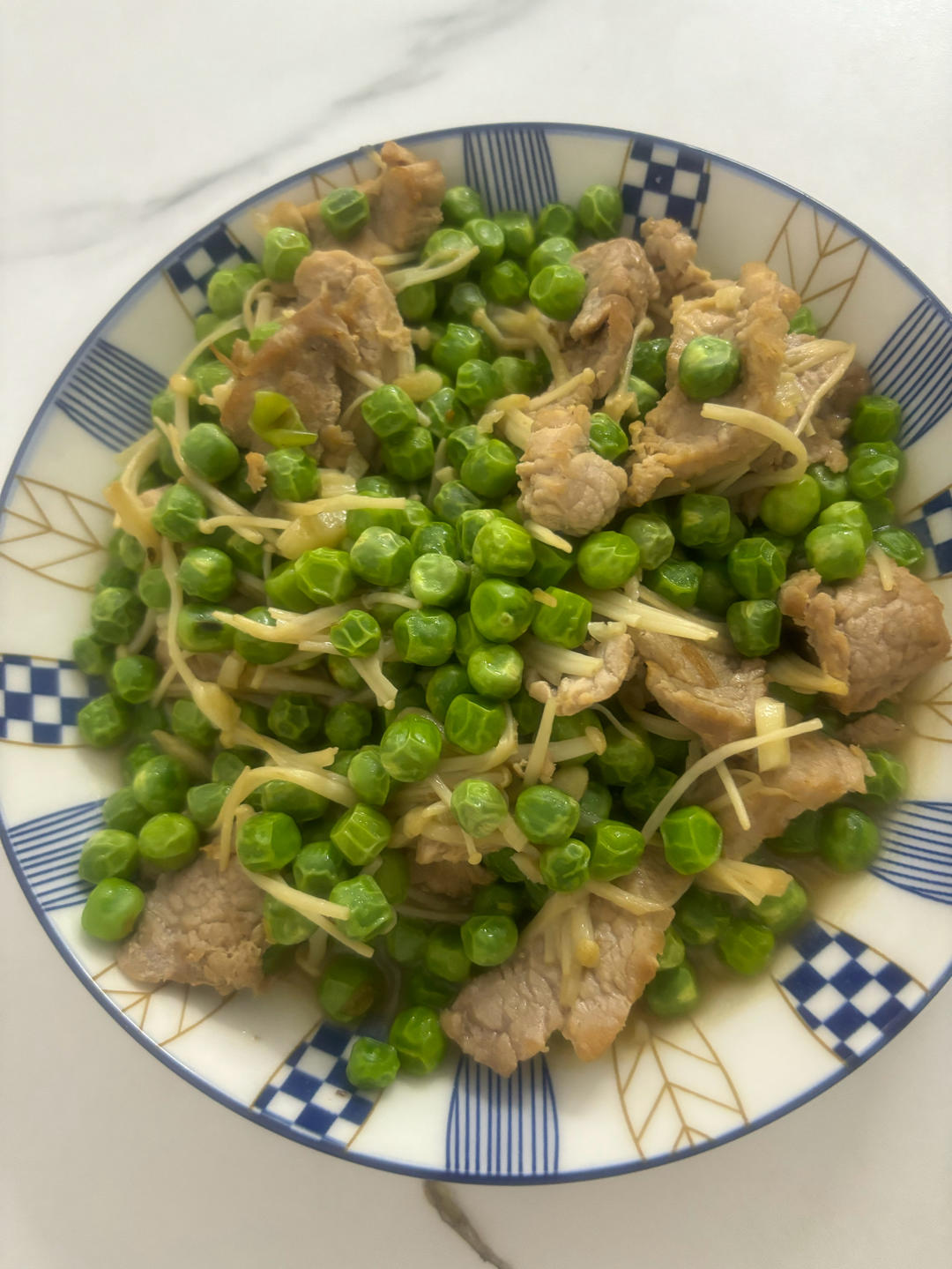 快手菜 青豆炒肉