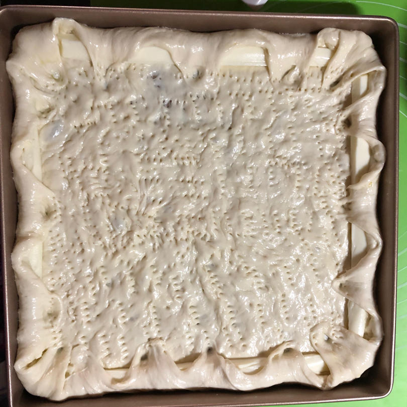 芝心披萨饼底的制作