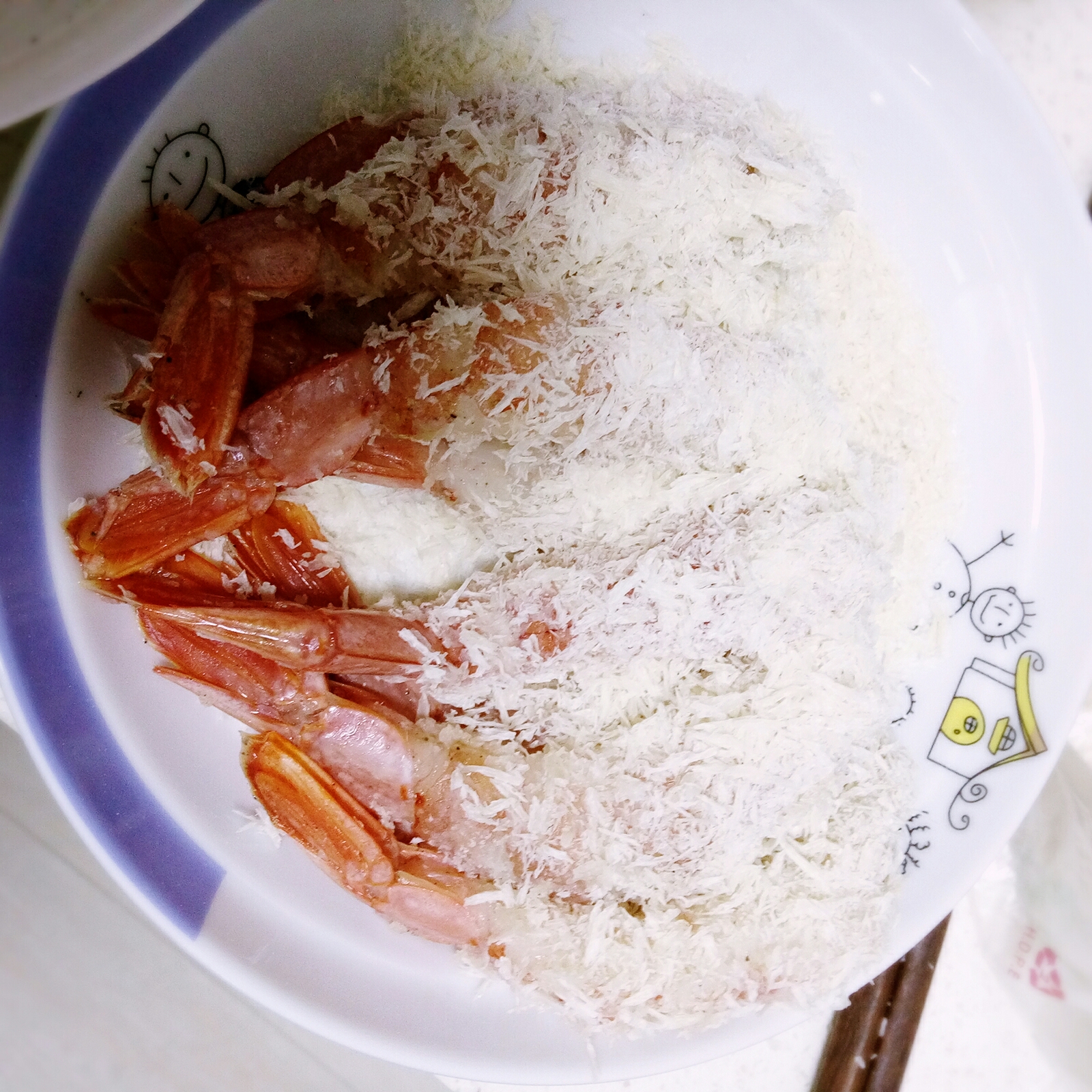 阿根廷红虾(空气炸锅版)的做法 步骤4