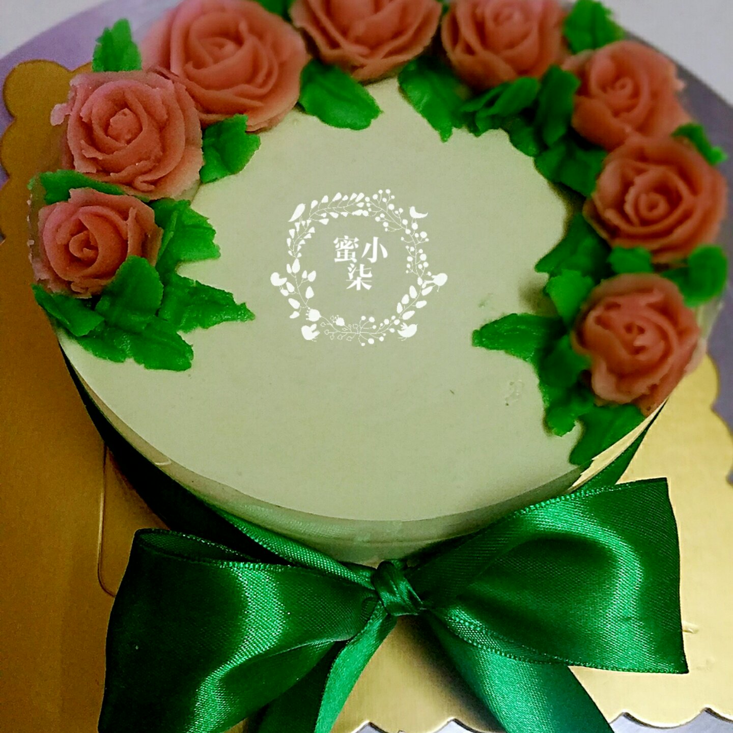 巧克力抹茶慕斯蛋糕